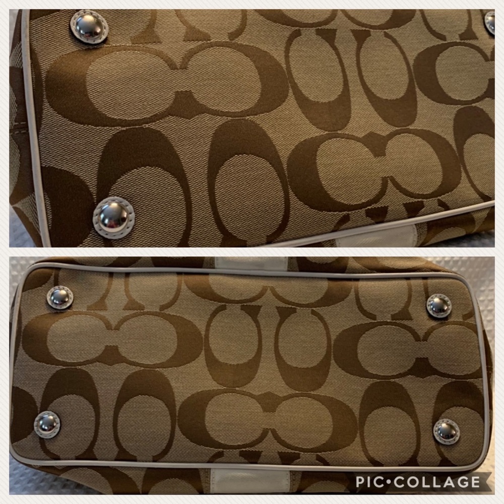 Coach F13533 Carryall signature shoulder bag - Picture 6 of 7